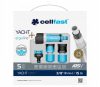 Cellfast YACHT MINI™ 5 Rétegű 3/8" 15 m Kerti Tömlőkészlet ERGO Adapterekkel