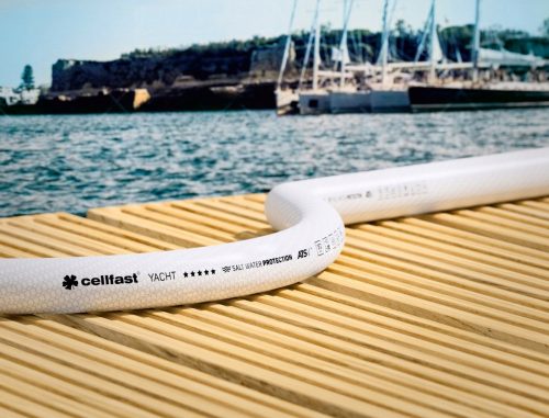 Cellfast YACHT MINI™ 5 Rétegű 3/8" 15 m Kerti Tömlőkészlet ERGO Adapterekkel