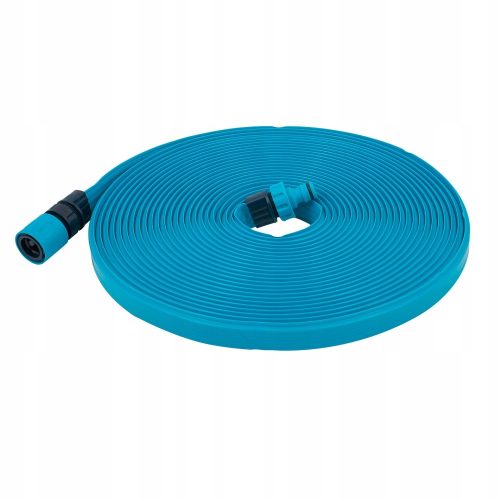 Rugalmas locsolótömlő 1/2" 7,5 m - Teljes Szórófejkészlettel, UV-álló, Háromcsatornás, Kadmium- és báriummentes