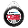 Alumínium Részecskékkel Erősített Prémium Damil - Csillag Profil, 2,0 mm x 15 m, Cellfast