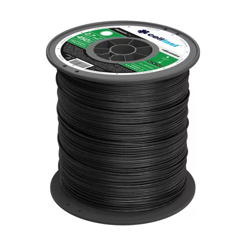 Cellfast Alumínium Részecskékkel Erősített Prémium Damil Orsón - Kerek Profil, 2,7 mm x 450 m