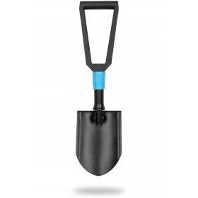   Cellfast ENERGO™ Összecsukható Lapát/Kapa Kempingezéshez és Túrázáshoz - Tartós Szerszámacél, Kétállású Reteszelőfej, Kontúros Nyél, 585 mm, 0,9 kg