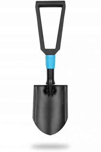 Cellfast ENERGO™ Összecsukható Lapát/Kapa Kempingezéshez és Túrázáshoz - Tartós Szerszámacél, Kétállású Reteszelőfej, Kontúros Nyél, 585 mm, 0,9 kg