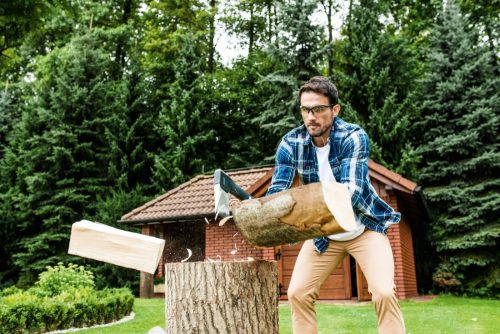 Hasító Fejsze Nagy Méretű Törzsekhez C2500 ENERGO, 2,5 kg, 740 mm, Indukciósan Edzett Acél Penge, Üvegszál-Erősítésű Kompozit Nyél