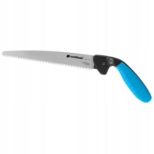 Cellfast ERGO Összecsukható Kézifűrész - Keményített Fogak, Ergonomikus Markolat, Kiváló Minőségű Acél Penge