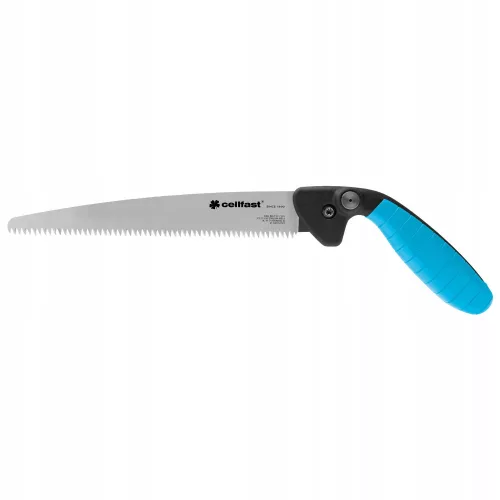 Cellfast ERGO Összecsukható Kézifűrész - Keményített Fogak, Ergonomikus Markolat, Kiváló Minőségű Acél Penge
