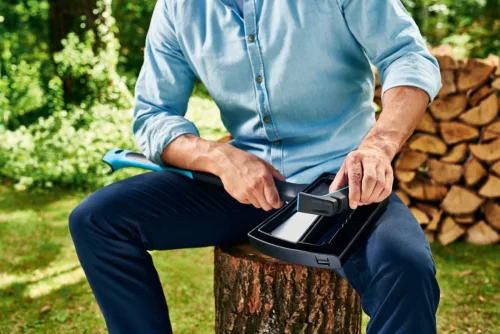 Cellfast ENERGO™ Univerzális Élező - Tartós Polikarbonát Kialakítással, Szilíciumkeverék Élezőtárcsával