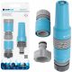 IDEAL CELLFAST Szett Egyenes Szórófejjel 1/2"-5/8" UNI FIT Technológiával