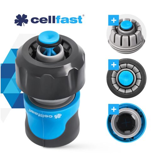 SAFETOUCH IDEAL 3/4"-os Gyorscsatlakozó ABS/PC Anyagból