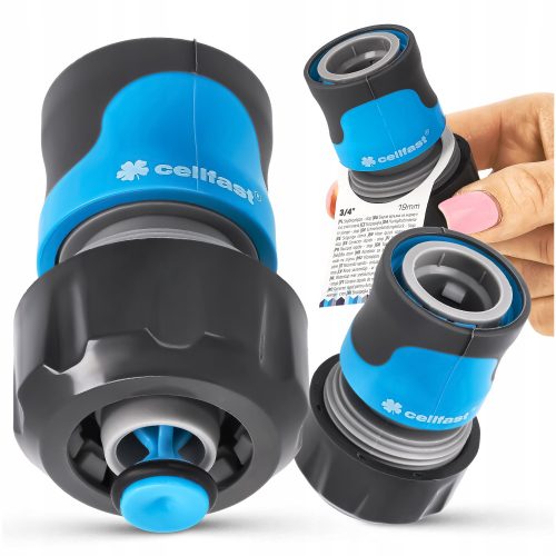 SAFETOUCH IDEAL 3/4"-os Gyorscsatlakozó ABS/PC Anyagból