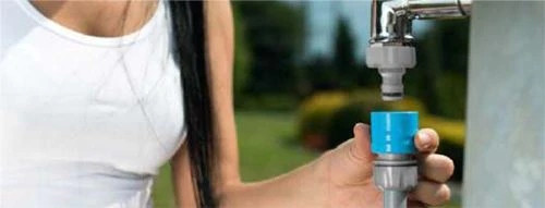 IDEAL 3/4" Gyorscsatlakozó (ABS/PC) - Kerti Tömlő Összekapcsoláshoz