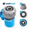 IDEAL 3/4" Gyorscsatlakozó (ABS/PC) - Kerti Tömlő Összekapcsoláshoz