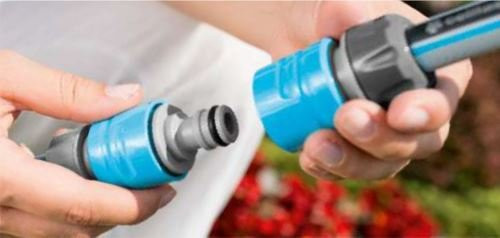 IDEAL 3/4", 1/2"-5/8" Kettős Csatlakozó (Műanyag, ABS)