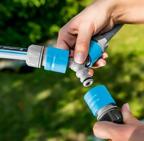 Hármas Elosztó Kerti Slaghoz (ABS) IDEÁLIS 3/4", 1/2"-5/8" - Cellfast Ideál Vonal