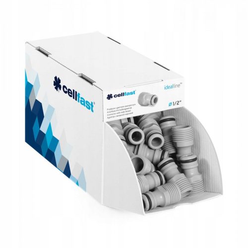 Cellfast IDEAL™ 3/4" Külső Menetes Csapcsatlakozó (ABS) Kerti Öntözéshez
