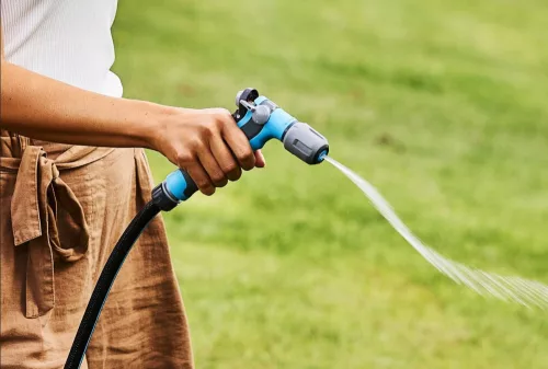 PULSE 2 IDEAL Kézi Öntöző Pisztolypermetező - Fém és Műanyag, Állítható Vízsugár, Ergonomikus Fogantyú