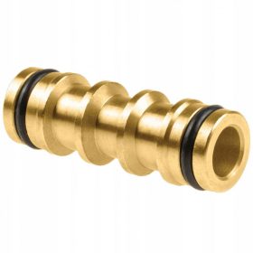   Cellfast Sárgaréz 1/2" és 3/4" Kettős Csatlakozó - Tartós Sárgaréz Kivitel