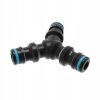ERGO T Elosztó Kerti Slaghoz 1/2", 3/4", 3/8" PVC Gyorscsatlakozóval