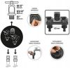 ERGO Tömlő Elosztó Kerti Slaghoz - Kettős Csatlakozás, Üvegszálas Kompozit, UNI FIT™ Technológia, G1/2", G3/4", G1" Menetméret