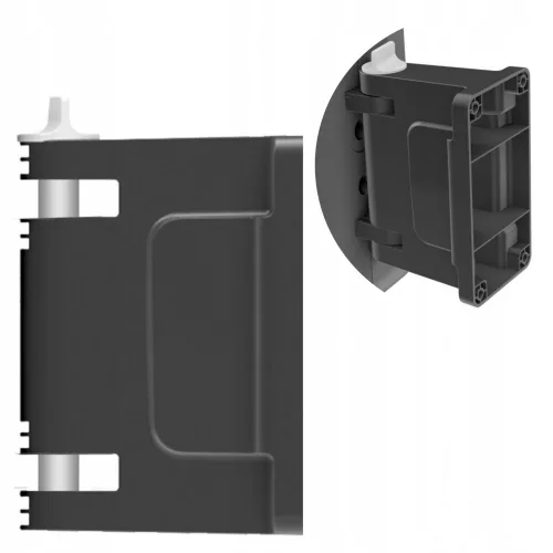 Cellfast Tartalék Fali Konzol Falra Szerelhető Tömlődobokhoz - Alumíniumszerkezet, 20 kg Terhelhetőség, 1/2" / 45 m Kapacitás