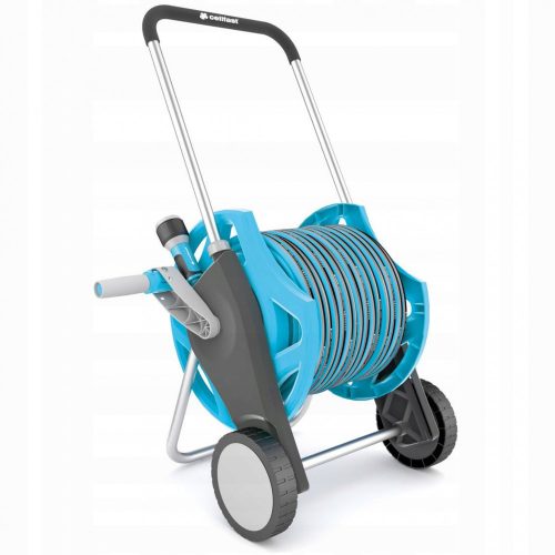 Cellfast DISCOVER Locsolókészlet 1/2" 25 m - Tömlőkocsi, Kerti Tömlő, Csatlakozótömlő, Locsolópisztoly, Gyorscsatlakozók
