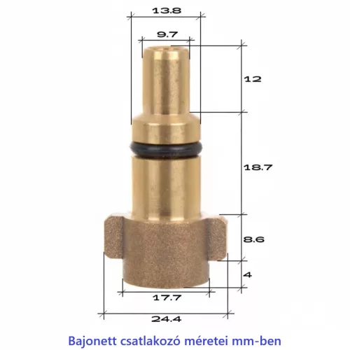 Prémium helyettesítő csatornatisztító tömlő rugós fúvókával (20 m, 200 bar, Nilfisk / Stihl / Husqvarna kompatibilis)