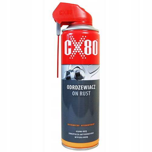 CX-80 ON RUST Rozsdaeltávolító szer  500ml DUO-SPRAY