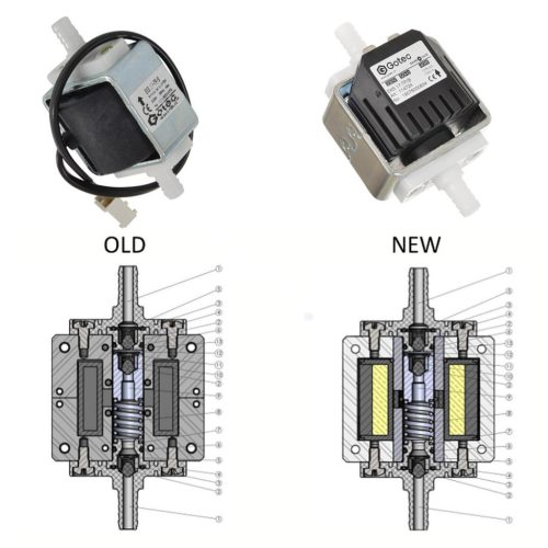 Vízpumpa (szivattyú) Karcher Puzzi 8/1 10/1 10/2 100 200 tipusú gépekhez (6.473-376.0) - 10 db