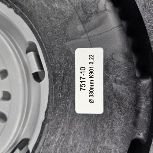 Hako 330 mm Puha Kefe Gumiszoknyával