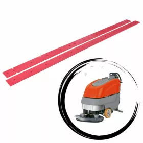   Természetes gumi szívógumi készlet HAKO B 70, B 115 R, B 750 R padlósúrolókhoz (950 mm-es gerendához)