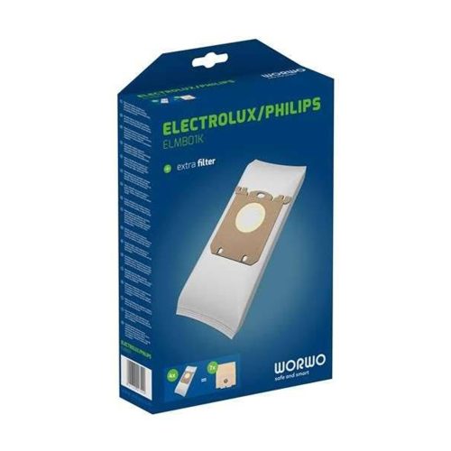 Szintetikus porzsák 4db Electrolux Philips AEG S-BAG porszívókhoz