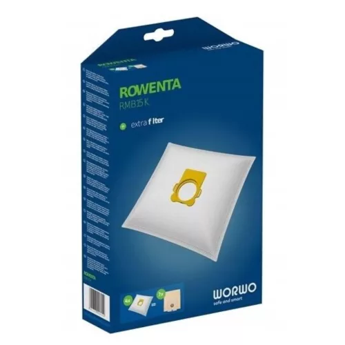 WORWO RMB15K szintetikus porzsák szett (4+1) Rowenta porszívókhoz