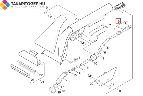Karcher tömlőcsatlakozó 4.443-019.0