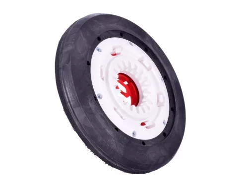 Padtartó / Súrolókorong-tartó padlótisztító gépekhez (300 mm) – Hako CenterLock, TB 850 kefeegység kompatibilis