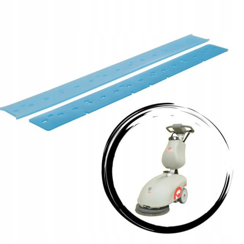 Szívóél készlet padlótisztító gépekhez - FIMAP GENIE E/B, COMAC VISPA 35 - 535/505 mm, poliuretán
