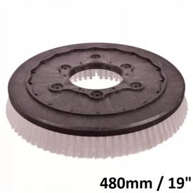   Kefe padlótisztító gépekhez - Univerzális, 480 mm, PPL, puha sörték