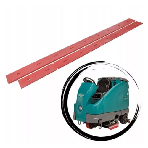 Szívóél készlet padlótisztító gépekhez - Tennant T 16 - természetes gumi, 1150/1095 mm