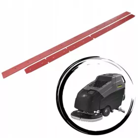   Felszívógumi készlet Karcher BD 80/120 W Bp padlótisztító gépekhez, natúr gumi