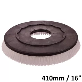   Tányérkefe padlótisztító gépekhez - 410 mm, közepes sörték