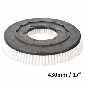   Súrolópad tartó és kefe Kärcher és Hako gépekhez, Ø430 mm, puha sörtékkel