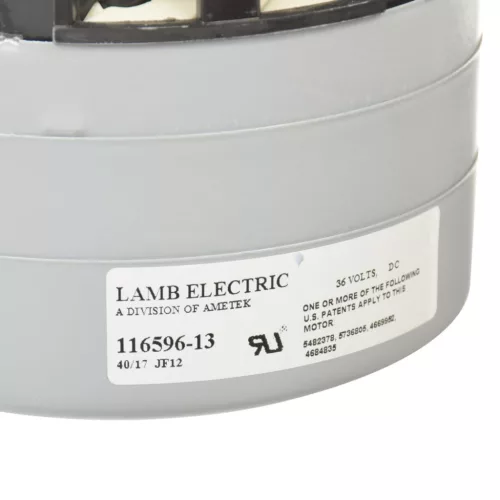 Eredeti AMETEK Lamb szívómotor padlósúrolókhoz (36V, 700W, 3 lépcsős, perifériális)