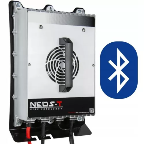 TCE NEOS-T Professzionális Akkumulátortöltő 36V 100A, Bluetooth verzió
