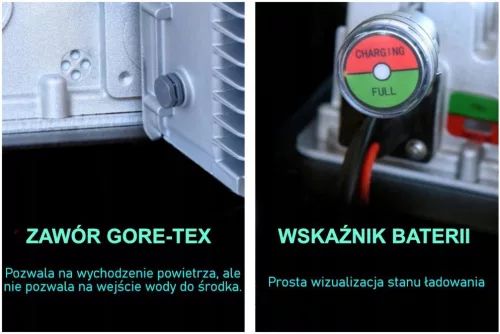 TCE NEOS-T Professzionális Akkumulátortöltő 36V 100A, Bluetooth verzió