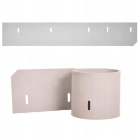   Védő- és oldalsó gumi, jobb oldali, Hako Hakomatic B910 és Scrubmaster B140 R tisztítógépekhez, 660 mm hosszú, természetes gumiból