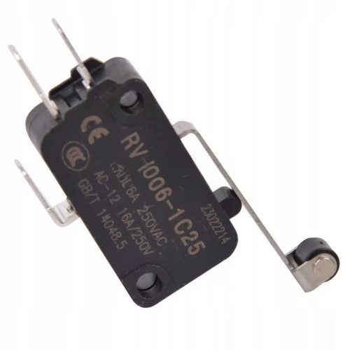 Mikrokapcsoló / Mikrokapcsoló Végálláskapcsoló Hako Gépekhez - Rv-166-1C25 16A