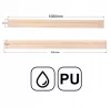 Olajálló poliuretán szívógumi készlet Kärcher BD/BR 700, 75/140, 90/140 padlótisztító gépekhez (1060 / 1100 mm)