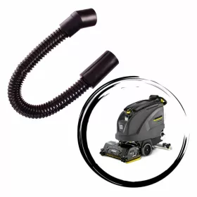   Szívótömlő Kärcher B 40, B 60, BD 50 és BD 43 súrológépekhez (650 mm, méretpontos cserealkatrész)