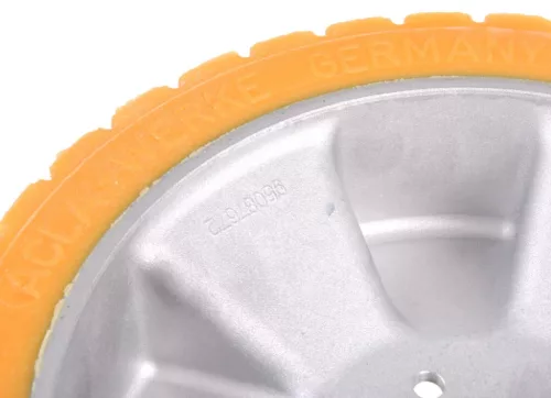 Első kerék Hako B 115, B 120, B 750 padlótisztító gépekhez - 300mm (01175320) - Eredeti Alkatrész