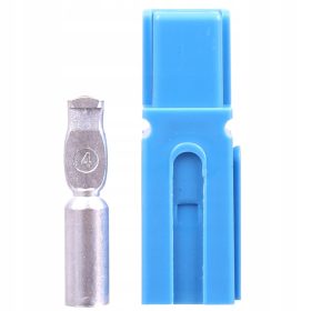 Akkumulátor dugó, csatlakozó aljzat REMA 120A - kék