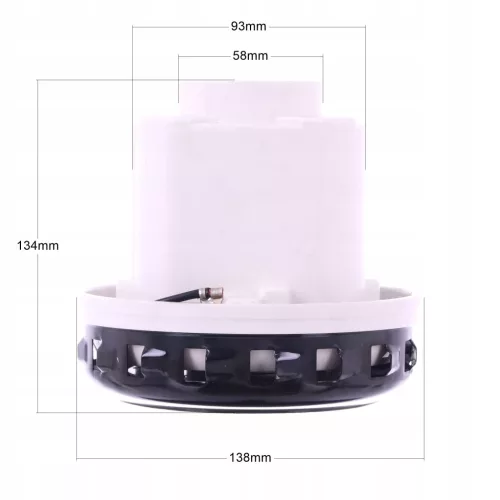 Prémium helyettesítő szívómotor 24V 280W (Ametek 9100000823 / Nilfisk)